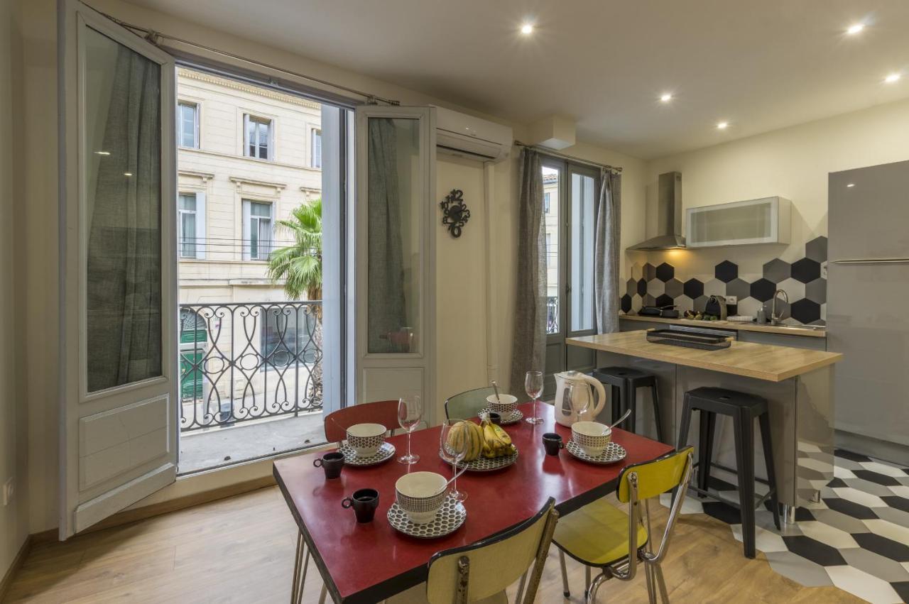 Coeur de ville - Premiere conciergerie Appartement Montpellier Buitenkant foto